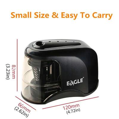 Electric Pencil Sharpener Best Heavy Duty Helical Steel Blad