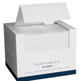Clean Towels XL Clean Skin face wipes washcloth Towelettes