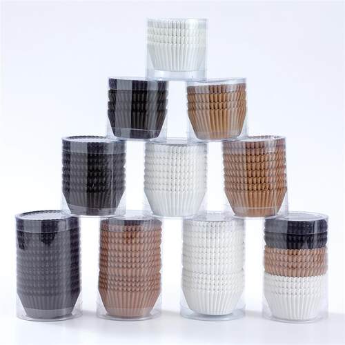 100pcs cake paper cups food grade baking oil proof paper
