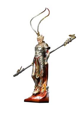 黑神话悟空齐天大圣归来孙家居办公室神话摆件车载斗战胜佛鱼