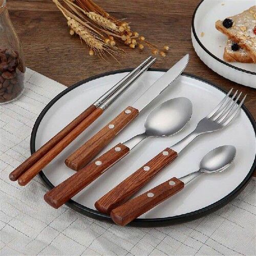 Kitchen Tableware Cutlery Set Silver Cutlery Set Stainless