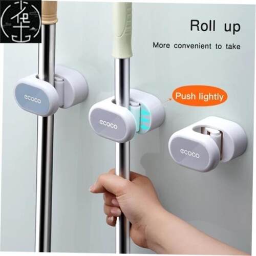 Mop Broom Holder Wall Mounted Mop Holder Hanger Mop Hook