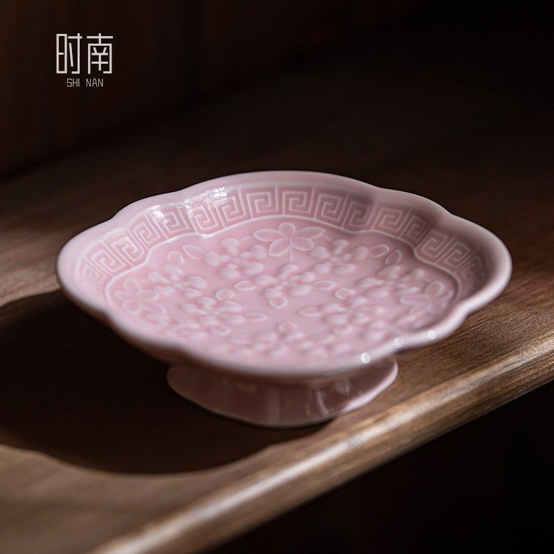 【种花笔记】家用佛手柑专用大托盘佛手果摆盘花器皿中式高脚果盘,家居饰品,其他花器,淘宝优惠券,粉丝福利购,淘宝优惠卷