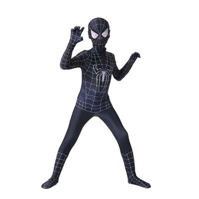 Boys Girls Spiderman Costume Superhero Jumpsuit Miles Morale
