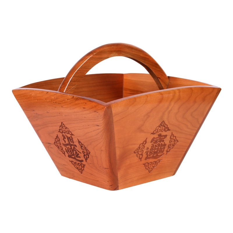 日进斗金招财摆件仿古米斗桃木斗升家居创意装饰礼品饰品店铺开业,家居饰品,桌面摆件,淘宝优惠券,粉丝福利购,淘宝优惠卷