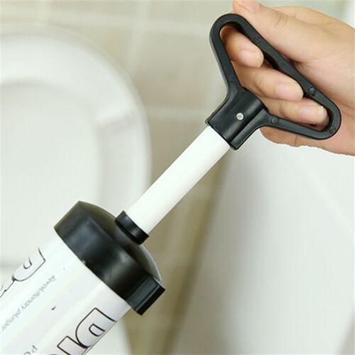 manual hand power pump drain buster cleaner toilet plunger