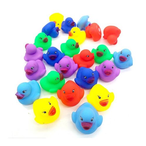 12pcs/set Baby Rubber Ducks Toys Kids Shower Bath Toy Float