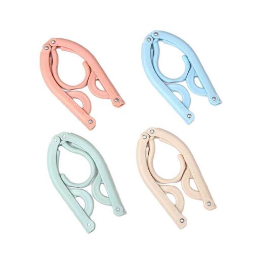 Portable Folding Hanger for Outdoor, Travel, and Dorm Use -