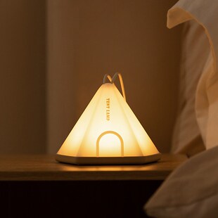 Tent Night Lamp 便携式帐篷小夜灯 冷暖光调节 延时关灯设计