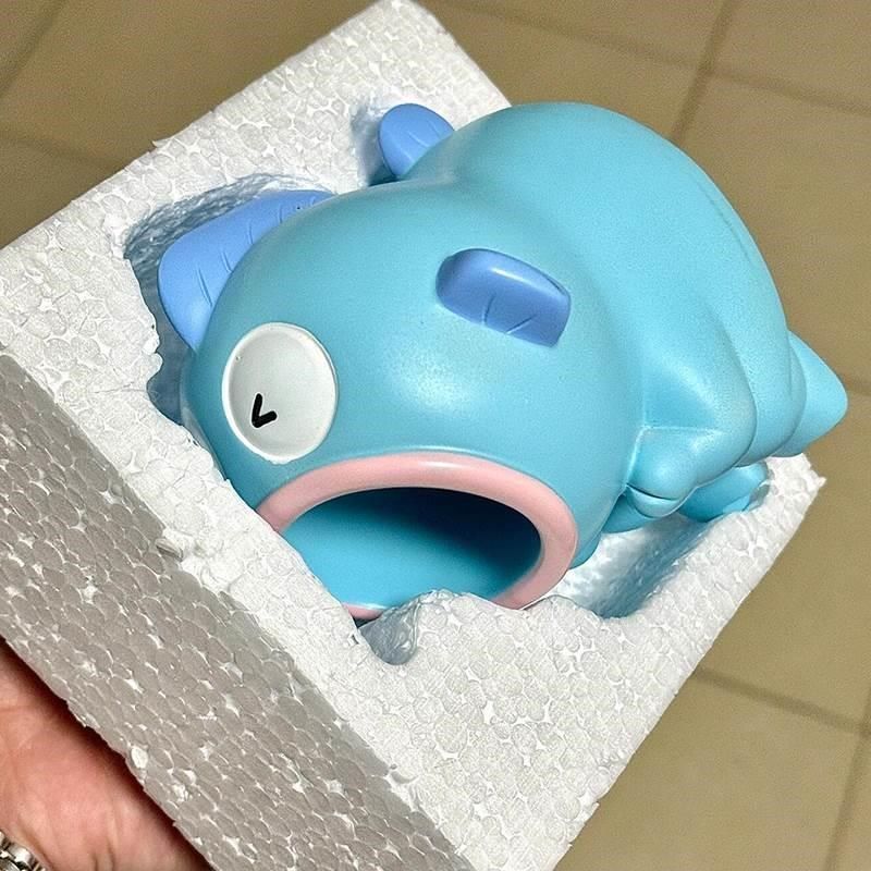 丑鱼摆件创意可爱卡通树脂牙刷架浴室牙具座办公室笔筒桌面装饰品,家居饰品,装饰摆件,淘宝优惠券,粉丝福利购,淘宝优惠卷