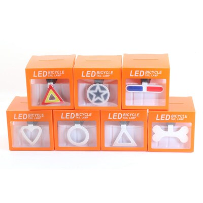 USB Rechargeable Bike Taillight 12 Zodiac Styles Mountain Bi