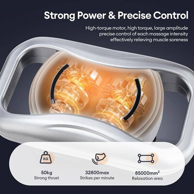 30-Heads High-Frequency Vibration Fascia Gun Body Massage Gu