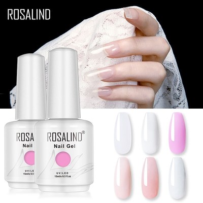 15ML Gel Nail Polish Clear Nail Gel Varnishes Builder延长胶