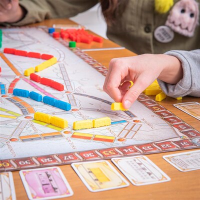 Ticket to Ride train board games Strategy Cross-Country toys