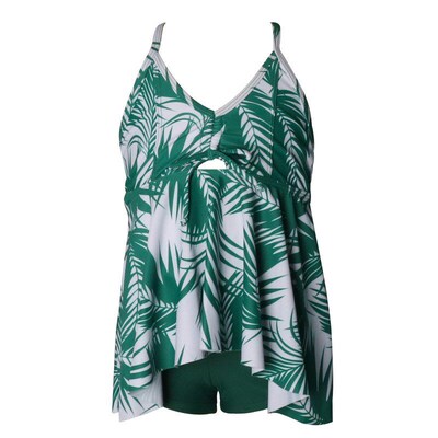 2022 Girls Floral swimsuit two-pieces swimwear kids sleevele