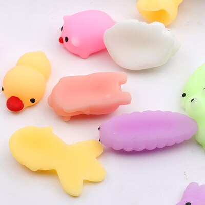 60 Pcs Squishies Mochi Anima Squishy Toys for Kids Party