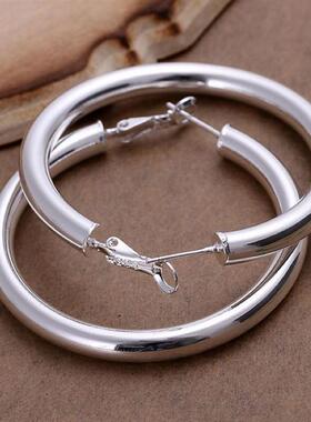 Fashion pretty nice fashion women silver color party 5CM rou