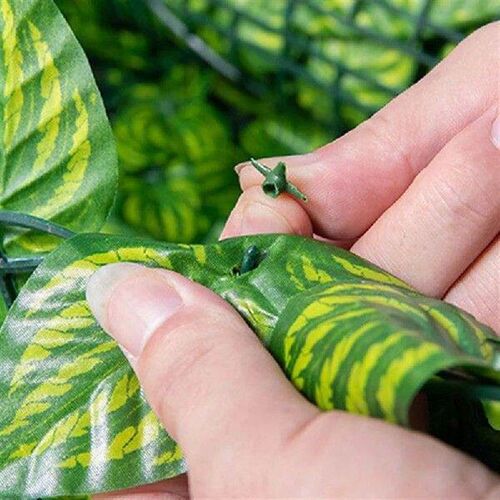 4X Artificial Privacy Fence Screen Faux Ivy Leaf Screening