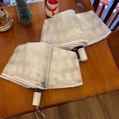 Kawaii Miffy Cute Fully Automatic Umbrella Cartoon Rabbit Pr