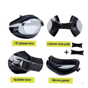 Swimming Goggles Myopia Professional Anti-fog UV Swimming
