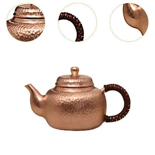 Copper Tea Kettle 350ml Sturdy Milk Pitcher Tea Fairness