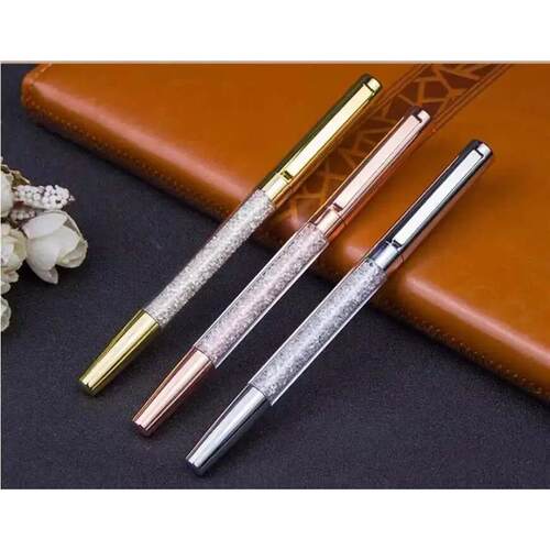 1 Piece Men Luxury Metal Gel Pen Office School Supply Rose G