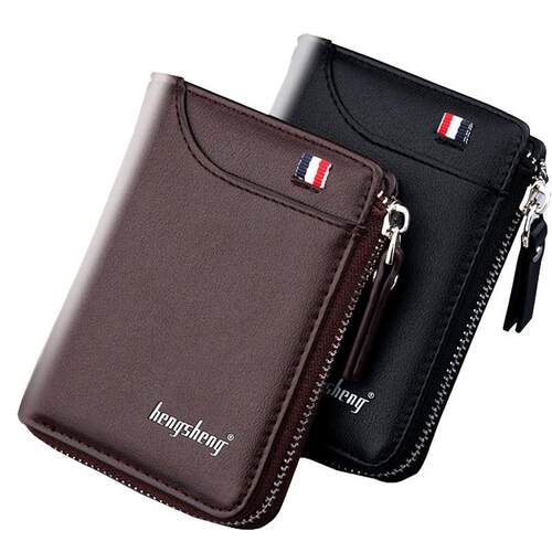 Wallet for Men Short Casual Carteras Business Foldable Walle
