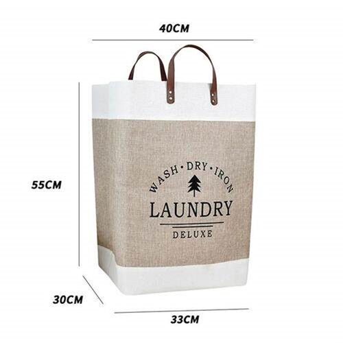 Large Capacity Laundry Basket Dirty Clothes Basket Fabric La