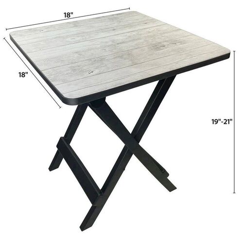 19inch Folding Side Table Portable Lightweight Outdoor Camp