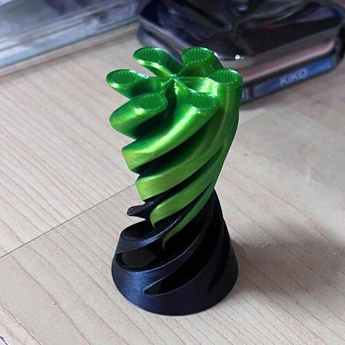 3D Printed Spiral Fidget Toys Decompression Spinning Three-D