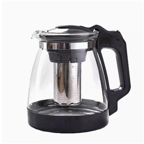 new Glass teapot size heat-resistant tea spinner household
