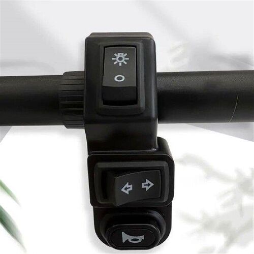 3 In1 Motorcycle Switch Electric Bike Scooter Light Turn