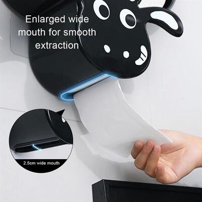Wall Mounted Paper Storage & Organizer Sheep 7 Rolls Toilet