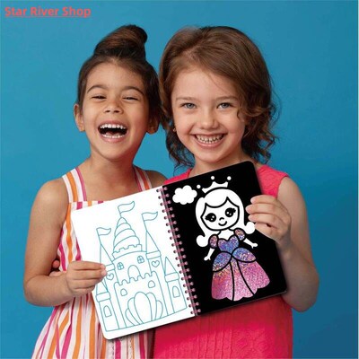 Creative Kids Coloring Book Kindergarten DIY Activity Toys