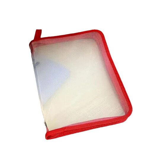 A4 file bag transparent large capacity miscellaneous storage