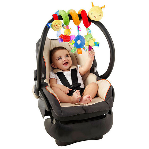 Baby Crib Hanging Rattles Toys Car Seat Toy Soft Mobiles Str