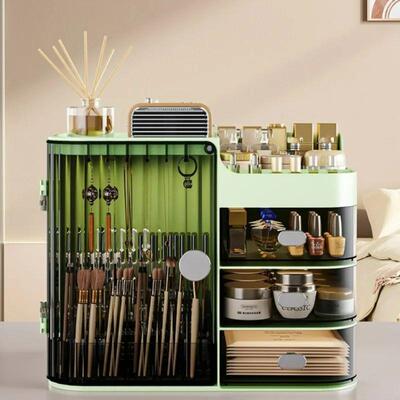 Cosmetics Storage Box Drawer Type Desk Storage Cabinet Dress