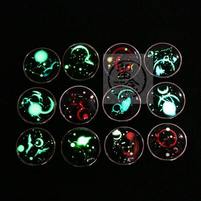 。Starry sky luminous brlet brlet twelve constellations cowh