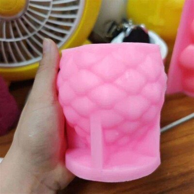 Pinecone Shaped Molds for Making Gypsum Decorations,