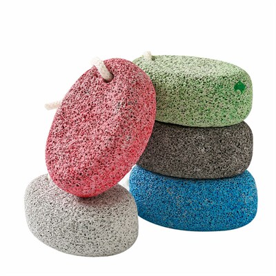 Heel scrubbing brush scrubbing pumice stone rubbing stone to