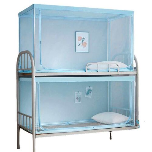 Retractable mosquito net dormitory upper bunk lower bunk 0.8