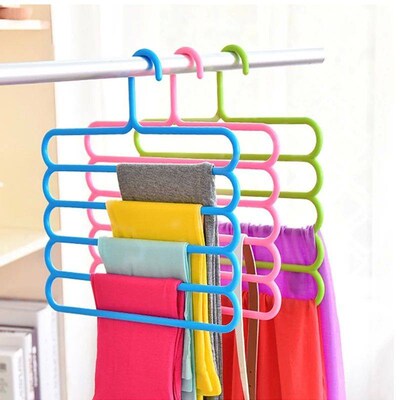 Clothes Hangers Trousers Hangers Holders Closet Storage Orga