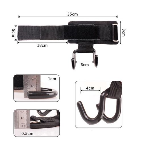Weight Lifting Grip Hooks Lifting-Hook Hand-Bar Fitness Wris