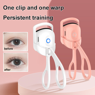 Eyelash Curler Portable Electric Heated Comb Eye Lash Perm L