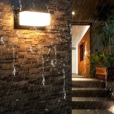 Extra Large LED outdoor wall light waterproof IP65 Radar Mot
