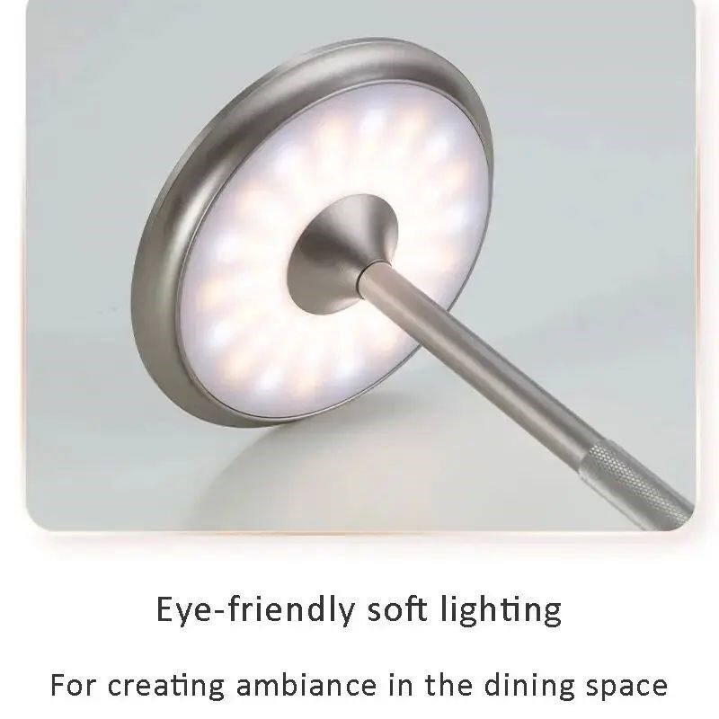 Wireless Simple Decorative Table Lamp Infinitely Dimmable At - 实物图