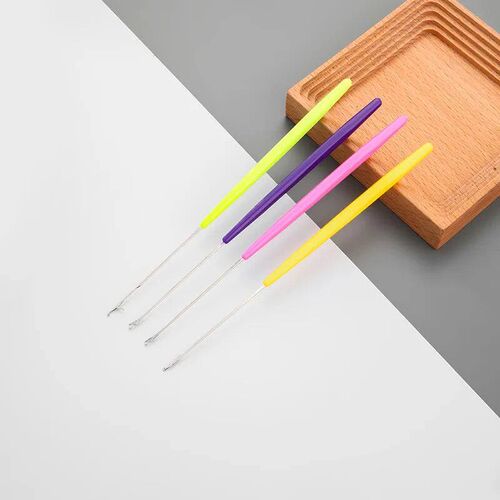 4Pcs Crochet Hook With Tongue Knitting Sewing Tools Repair S