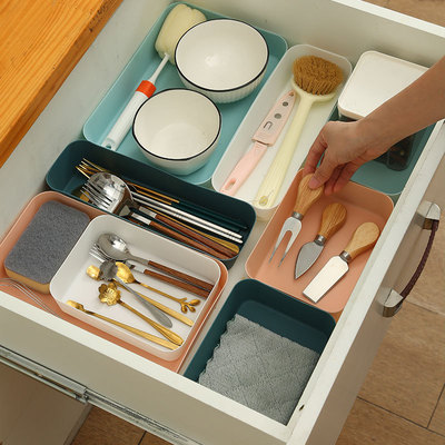 Combinable Storage Box Desktop Cosmetic Storage  Makeup Clot