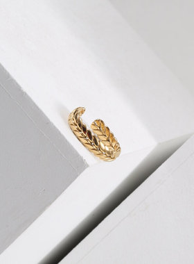 New style ring braided twist open female simple fashion pers