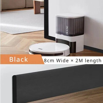 2M Waterproof enclosure Self adhesive Skirting Line 3D Wall